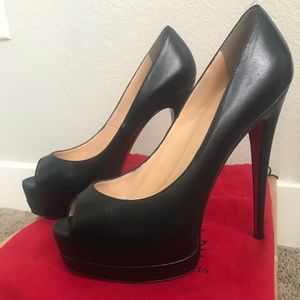 Christian Louboutin  Peep toe